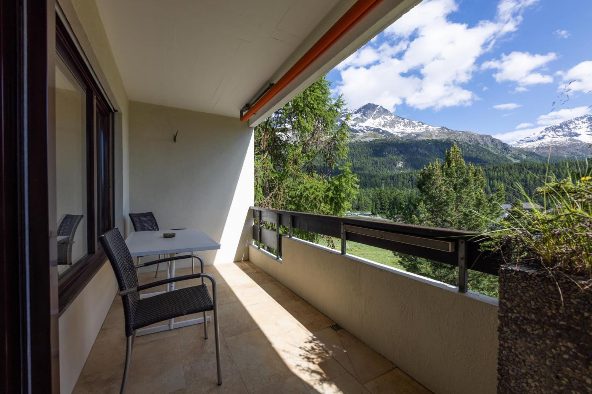 Cosy Apartment Facing Piz Rosatsch Σεντ Μόριτζ Εξωτερικό φωτογραφία