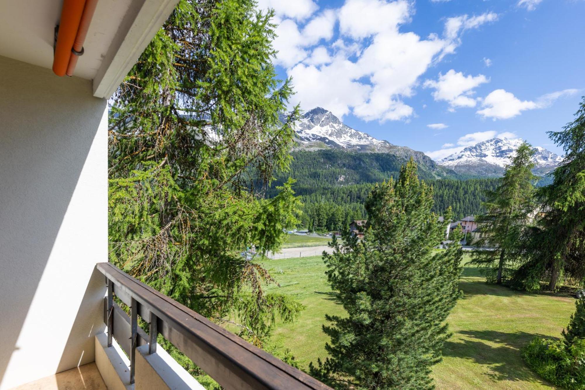Cosy Apartment Facing Piz Rosatsch Σεντ Μόριτζ Εξωτερικό φωτογραφία